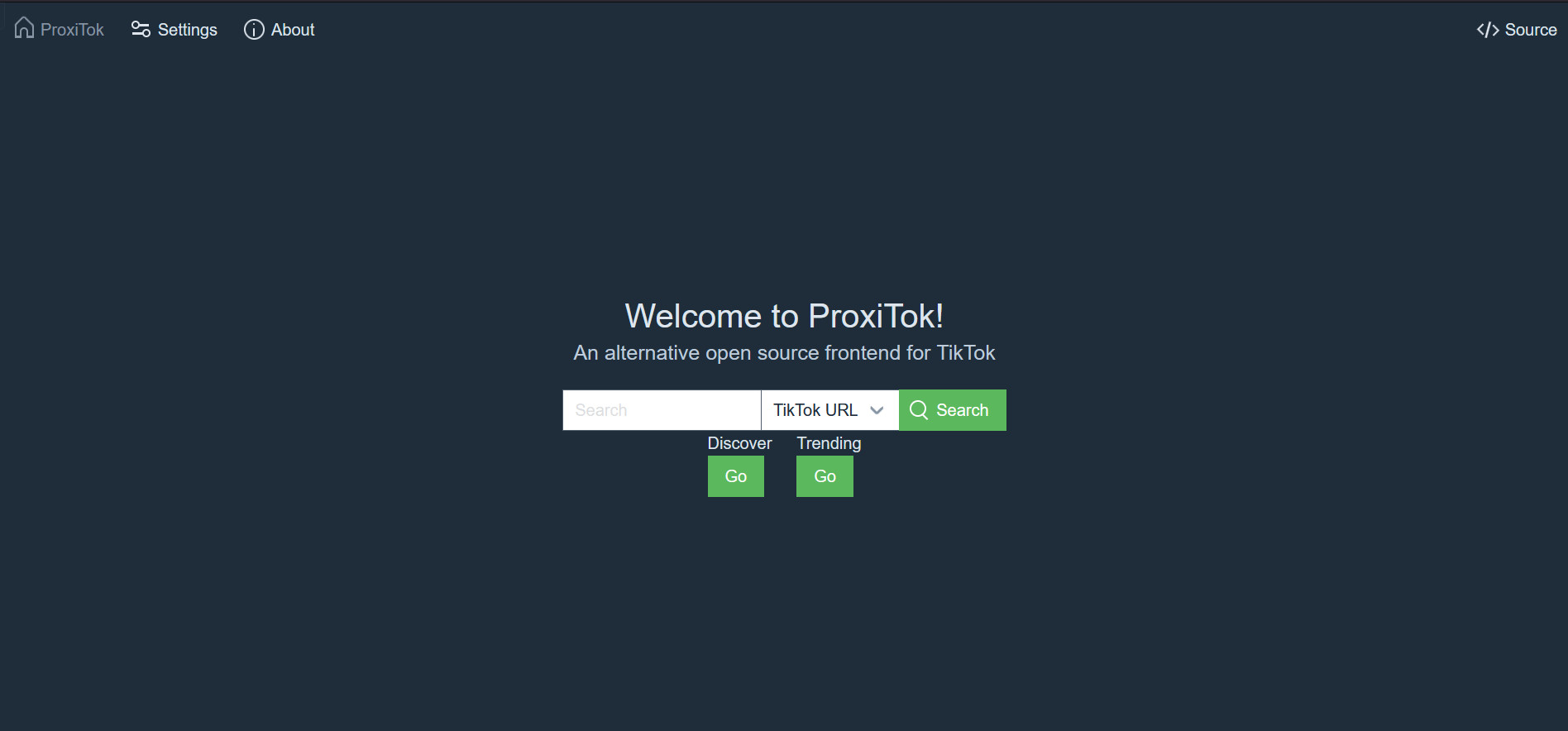 ProxiTok，TikTok 的开源替代前端-要福利，就在第一福利！