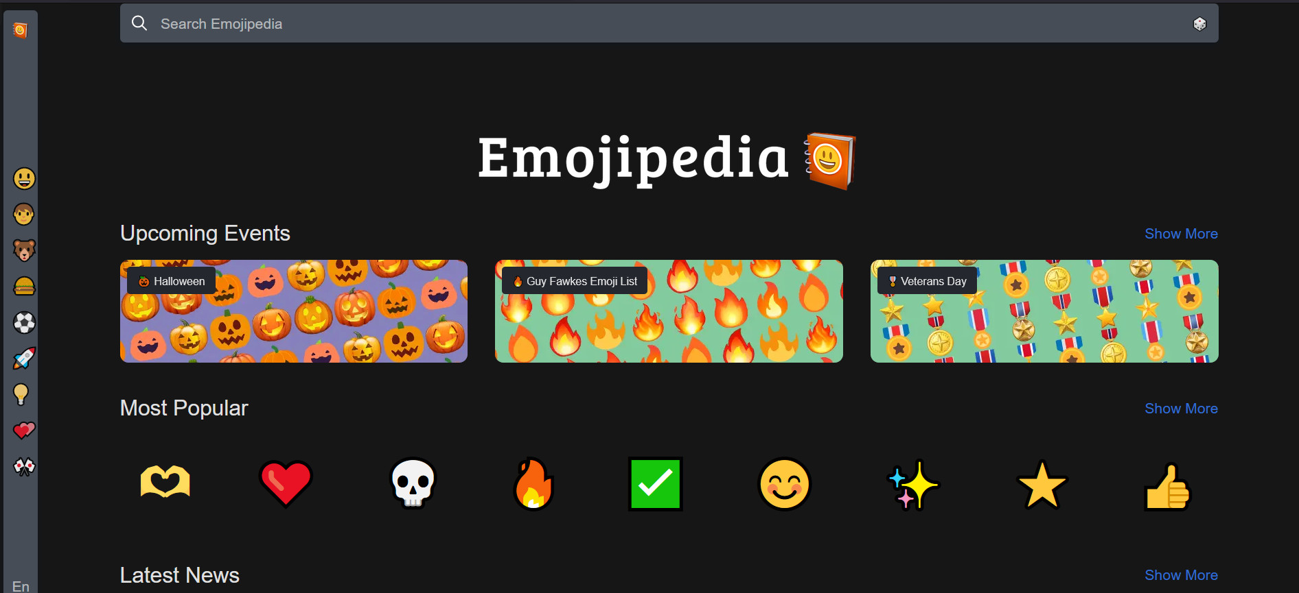 Emojipedia，表情符号百科全书站-要佳软，一等好软件聚集地