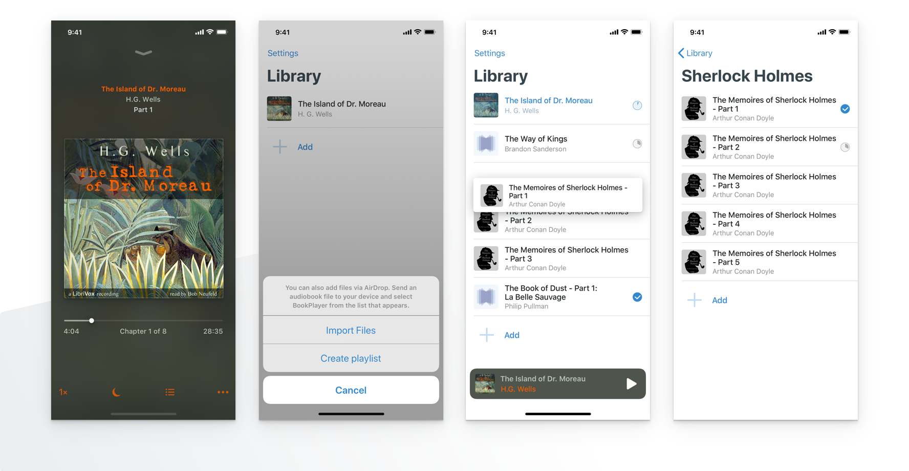 BookPlayer，iOS 开源免DRM有声读物播放器-要佳软，一等好软件聚集地