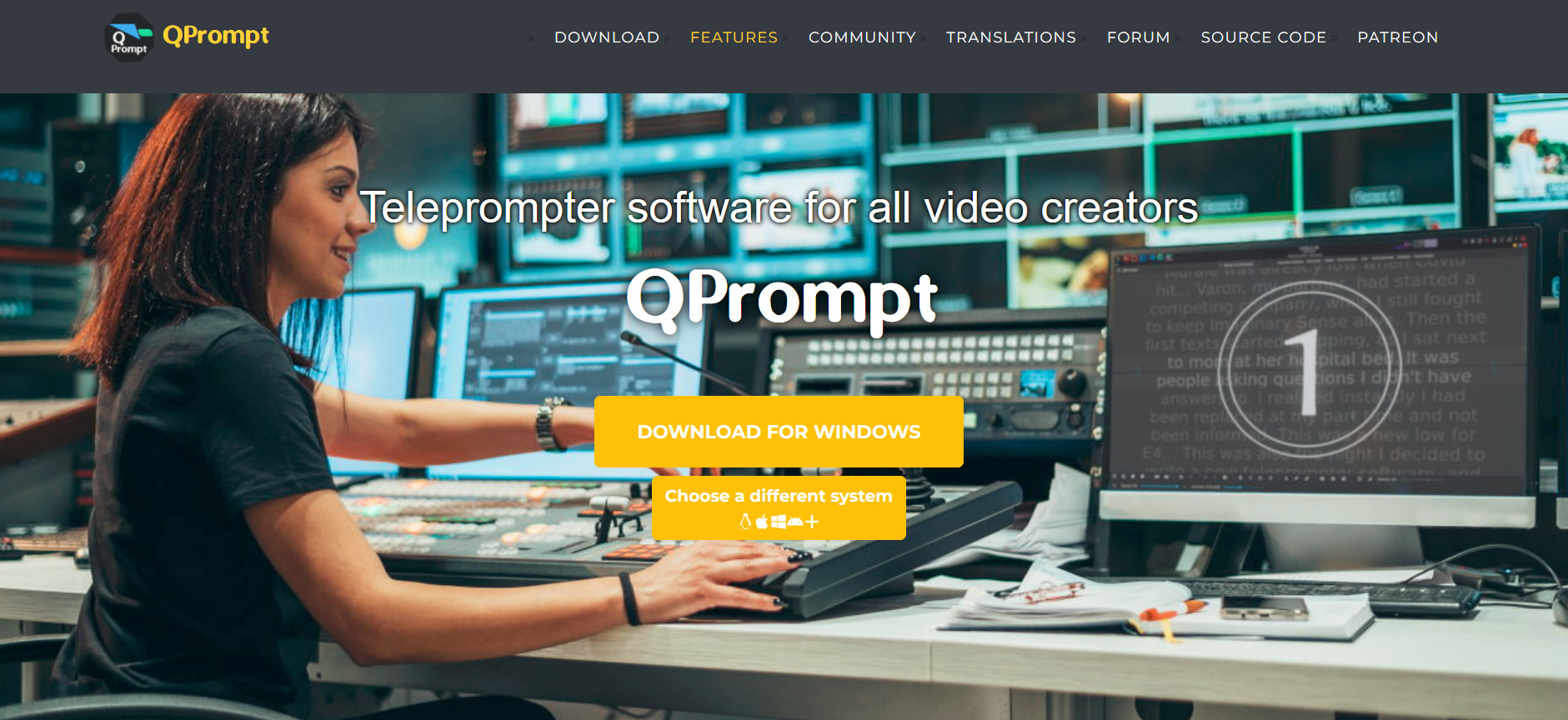 QPrompt，适用于所有视频创作者的开源提词器软件