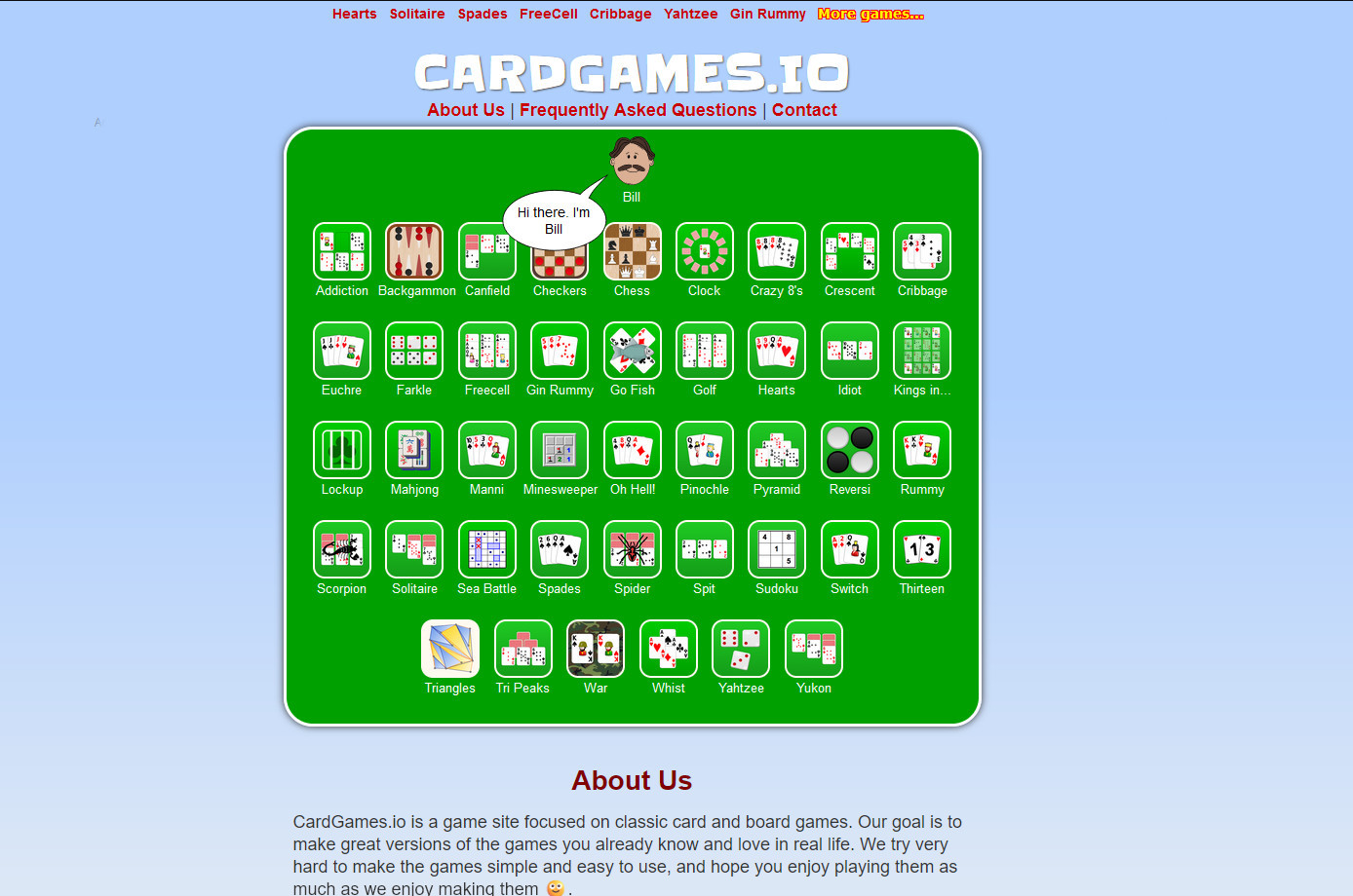 CardGames，在线纸牌游戏大合集-要福利，就在第一福利！