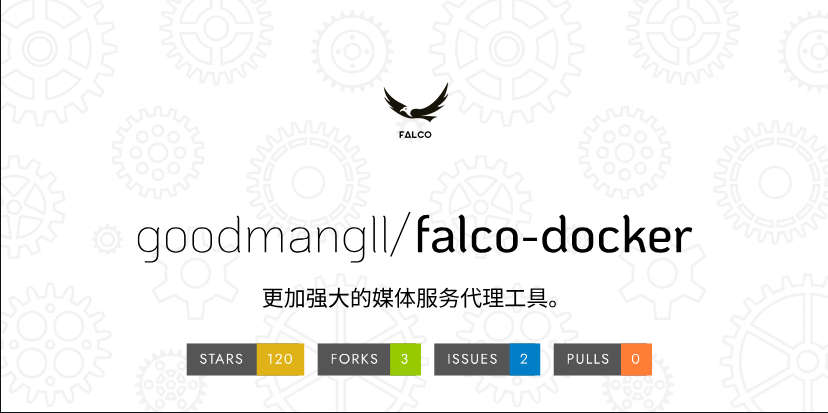 falco-docker，支持115、阿里云盘直连代理