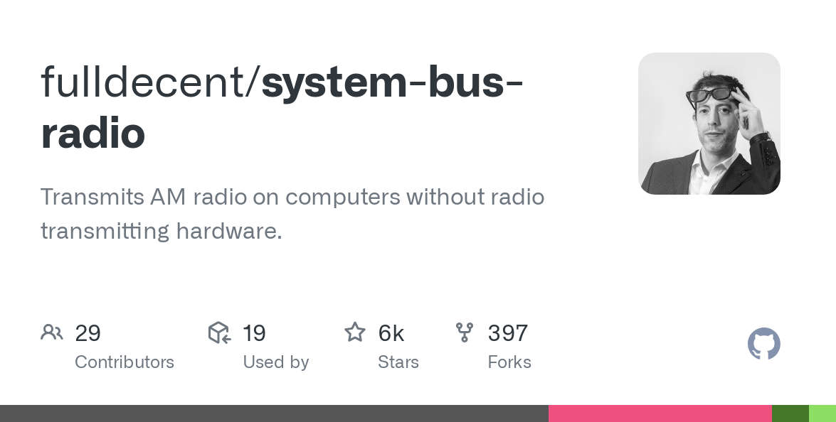 System Bus Radio，用电脑轻松发射无线电信号