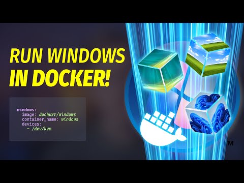 Windows inside Docker container，在Docker中运行Windows